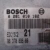 Centralita del motor   Peugeot 306 Citroen 9637089680 0281010162 28FM0000
