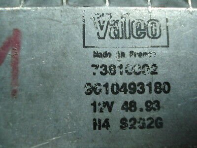 Centralita del motor  Citroen Xantia VALEO 12V 73810802 9610493180