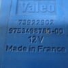 Rele Citroen Xantia 9753498780 73922902 9753498780-00 975349878000