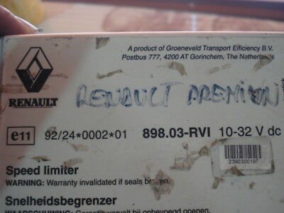 Sobrevelocidad Daf Renault 9224000201 92/24.0002.01 898031032V