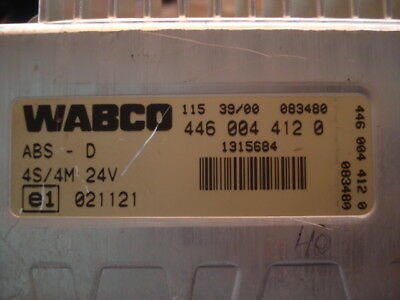 Centralita ABS Wabco DAF 4460044120 446 004 412 0 083480