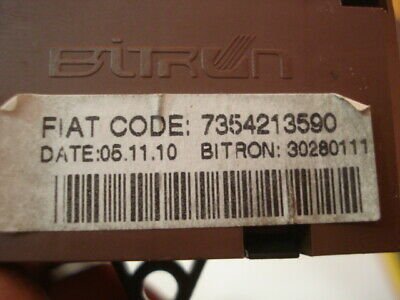 Interruptor de emergencia Peugeot Boxer Fiat Ducato 7354213590 30280111