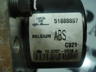 Unidad hidráulica del ABS  FIAT DOBLO 51888857 10020702184 10097016113