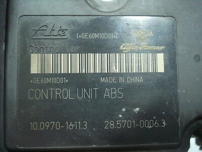 Unidad hidráulica del ABS  FIAT DOBLO 51888857 10020702184 10097016113