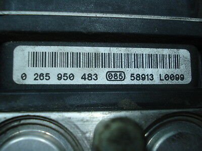 Unidad hidráulica del ABS Fiat Stilo  51767116 0265234352 0265950483 0051767116