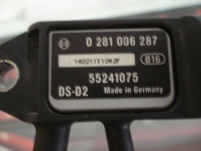 Sensor de presión de aire Fiat Ducato Doblo 0281006287 55241075