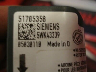 Sensor de impacto de airbag Fiat Stilo SIEMENS 5WK43339 0051705358 51705358