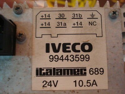 Centralita / Steuergerat / Control unit / IVECO 99443599 ITALAMEC 689 24V 10.5A