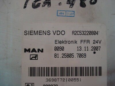 _1 Centralita / Steuergerat / MAN 81258057069 81.25805.7069 VDO A2C53220804