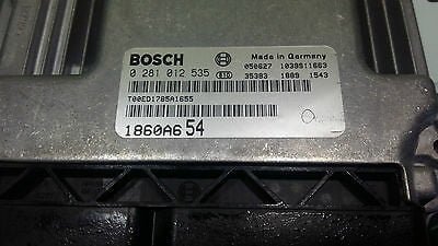 Centralita del motor  MITSUBISHI GRANDIS  2006 DI-D 0281012535 1860A654