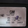 Conmutador de Niebla luces  Opel Astra  Zafira  09133249  09138347 09 138 347