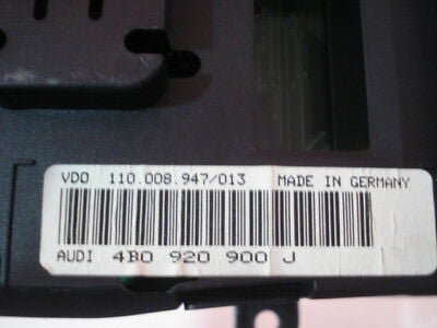 Cuadro de instrumentos  Audi A6 4B0920900J 4BO920900J 110008947013