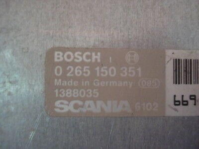 Centralita SCANIA 0265150351 1388035 0 265 150 351