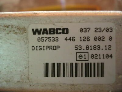 Centralita WABCO SCANIA 53.8183.12 53818312 4461260020 446 126 002 0