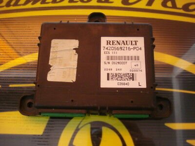 Centralita   Renault  ECS III 7420569216P04 7420569216-P04  05290007