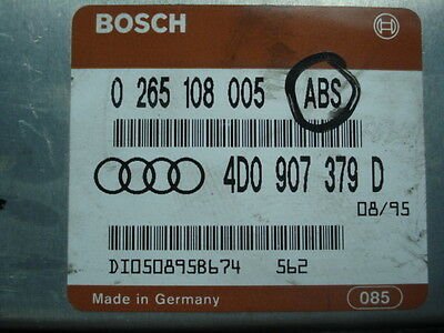 ABS Centralita Audi A4 B5 4D0907379D 4DO907379D 0265108005