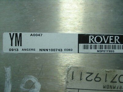 Centralita del motor  Rover 25 NNN100743 NNW004140