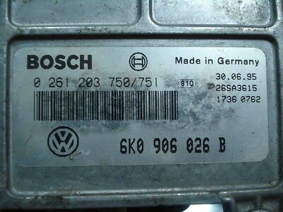 Centralita del motor  Seat Ibiza 6K0906026B  0261203750 0261203751