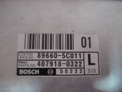 Centralita  TOYOTA 0281011649 89661-52891 8966152891 896605C011 89660-5C011