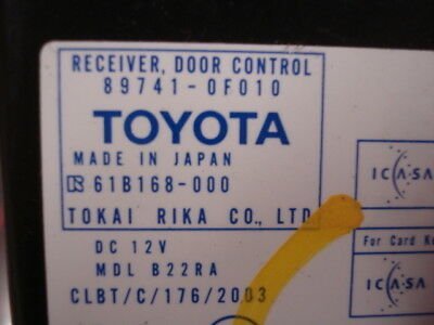 Centralita  Toyota Corolla Verso 897410F010 89741- 0F010