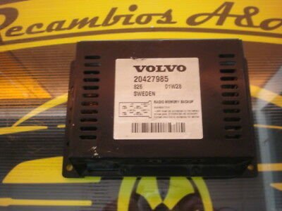 Respaldo de memoria de radio VOLVO 207427985 01W28