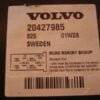 Respaldo de memoria de radio VOLVO 207427985 01W28