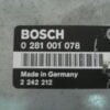 Centralita del motor BMW 525 2242212 2243623  0281001078
