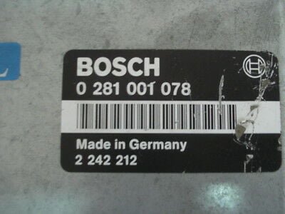 Centralita del motor BMW 525 2242212 2243623  0281001078