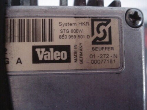 Controlador del ventilador eléctrico  Audi A8 A4  600W 8E0959501D 8EO959501D