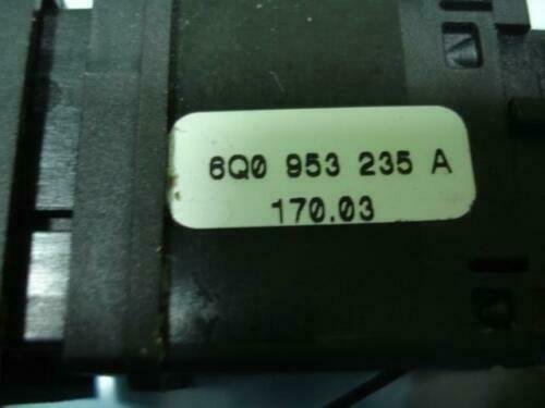 Interruptor de emergencia VW Polo 6Q0953235A 6Q0 953 235 A 6QO953235A