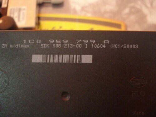 Controlador Confort VW 1C0959799A 5DK008213-00 1CO959799A H01/S0003