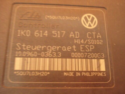 ABS  VW Skoda AUDI 1K0614517AD 1KO614517AD 10020602234 10096003633