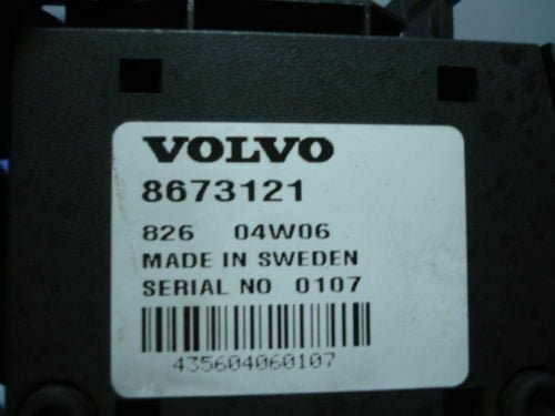 Controlador de la interfaz Volvo S40 V50 8673121 82604W06 826 04W06