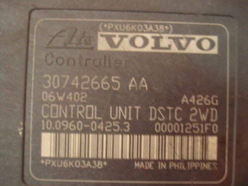 ABS VOLVO 30742654 30742665 4N512C405GA 10020602264 30742665AA 10096004253