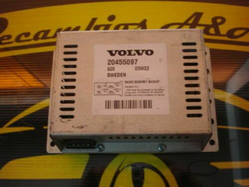 RESPALDO DE MEMORIA DE RADIO VOLVO 20455097 03W22