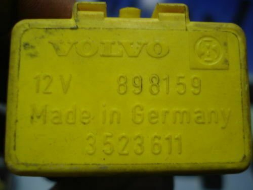 Relé / Relais / Volvo 240 260 740 760 940 960 3523611 898159