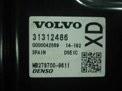 Centralita del motor VOLVO XC60 31312486 31312486XD DENSO MB279700-9611