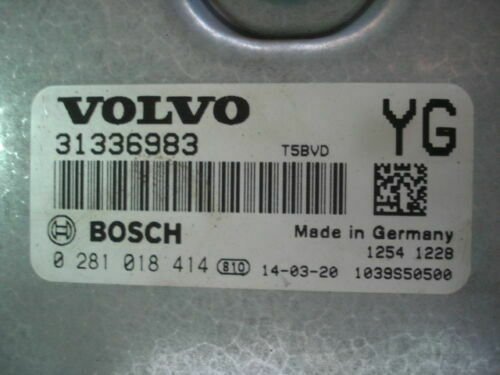 Centralita del motor VOLVO XC60 V60 S60 31336983 0281018414