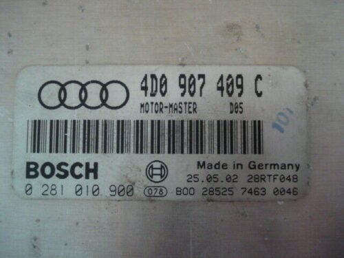 Centralita del motor Audi A8 0281010900 4D0907409C  4DO907409C