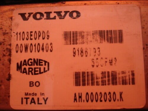 Acelerador  Volvo S80 9186793 1103E0PD9 AH0002030K