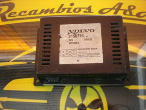 RESPALDO DE MEMORIA DE RADIO / VOLVO 8156775 98W38