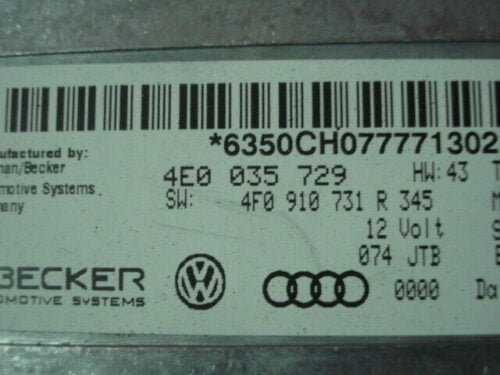 _57 Centralita Bluetooth teléfono Audi A8 A6 4E0035729 4EO035729 4F0910731R