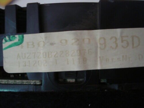 Cuadro de instrumentos AUDI A6 C5 S-line 4B0920935D 110080128016 4BO920935D