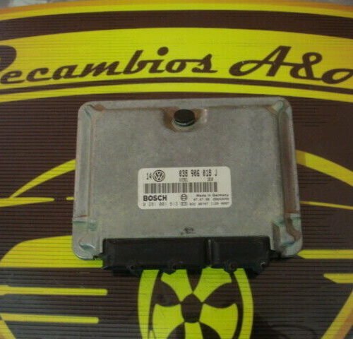 Centralita del motor  VW Golf Audi 038906018J  BOSCH 0281001613