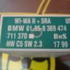 Centralita  BMW Z3 E36 61.35-8369474 61358369474 WI-WA II+SRA BUS 711370