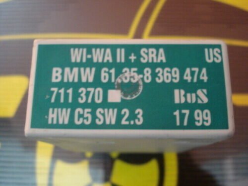 Centralita  BMW Z3 E36 61.35-8369474 61358369474 WI-WA II+SRA BUS 711370