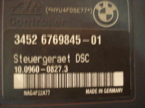 _57 ABS BMW 3451676984401 10020601784 3452-6769845-01 3452676984501 10096008273