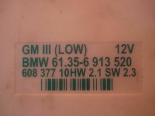 Centralita Módulo básico  BMW E39 E38 6913520 61356913520
