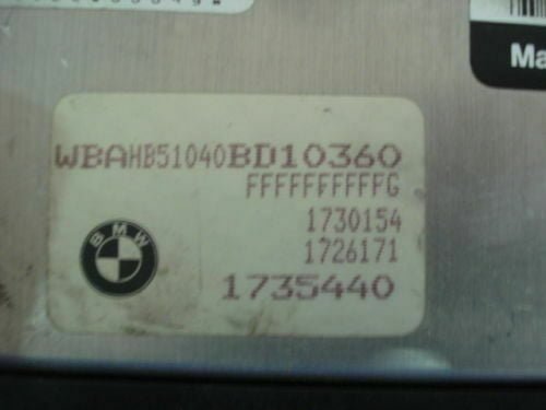 _57 Centralita del motor BMW E34 1735440 0261200400 0 261 200 400 1730154 1726171