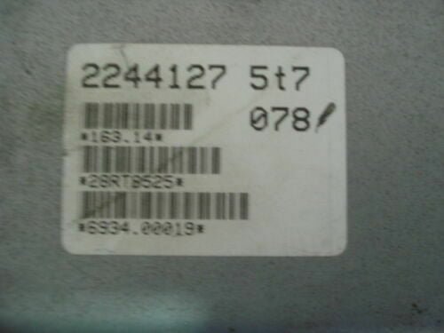 Centralita del motor BMW E34 2242213 2244127 BOSCH 0281001080